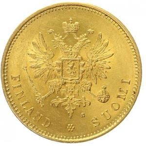 20 markkaa 1879 S, Helsinky