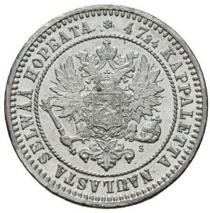 2 markkaa 1870 S, Helsinky