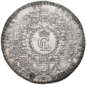 3 tolar 1664 LW, Clausthal