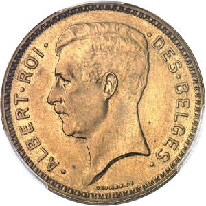 20 frank 1834, Brusel (zkušební ražba)