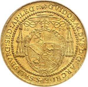 8 dukát 1654, Salzburg