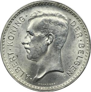 20 frank 1934, Brusel