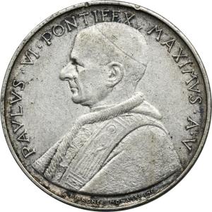 500 lira 1967, Vatikán