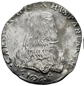 Ducaton 1676, Milán