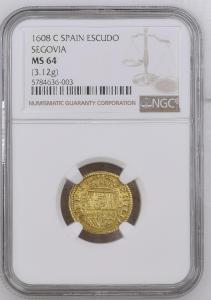 Escudo 1608, Segovia