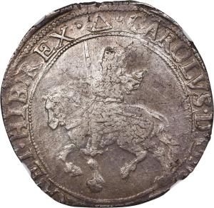 1/2 crown (1639-40), Londýn