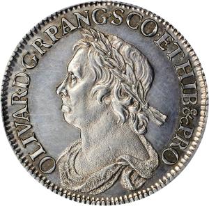 1/2 crown 1658, Londýn