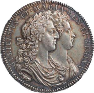 Stříbrná medaile 1689, Londýn