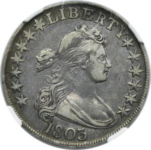50 cent 1803 NGC