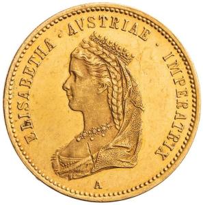 Zlatý žeton 1867 A, Vídeň