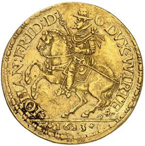 2 dukát 1623, Stuttgart