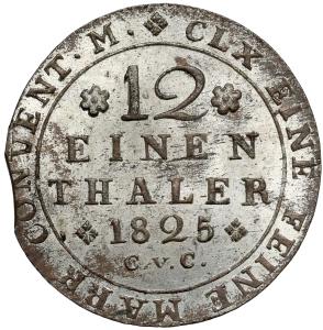 1/12 tolar 1825 CvC