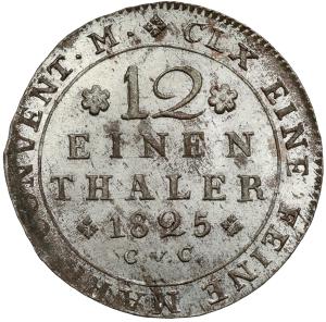 1/12 tolar 1825 CvC