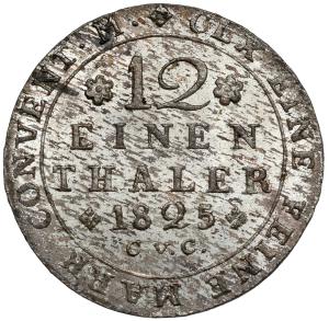 1/12 tolar 1825 CvC
