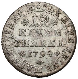 1/12 tolar 1794 MC