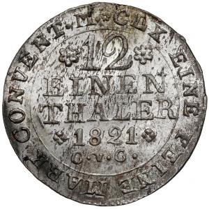 1/12 tolar 1821 CvC, Brunšvik