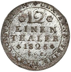 1/12 tolar 1825 CvC