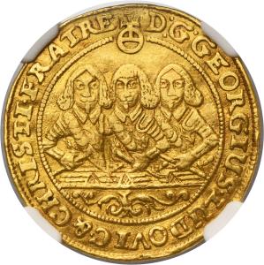 Dukát 1657 EW, Břeh