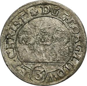 3 krejcar 1651 VT, Břeh