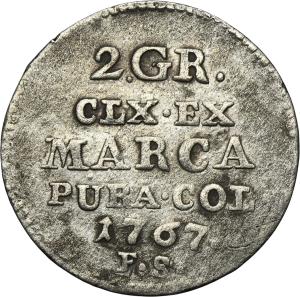 2 groš 1767 FS, Varšava