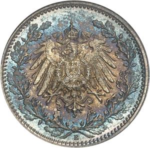 1/2 mark 1919 E, Muldenhütten