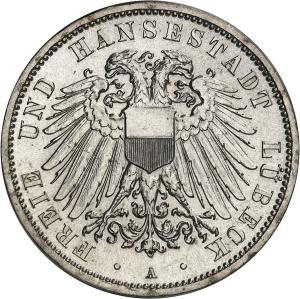3 mark 1909 A, Berlín