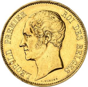100 frank 1853, Brusel