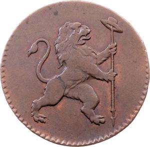 2 liard 1790, Brusel