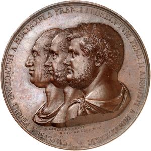 Medaile 1836, Neapol