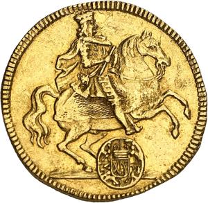 Dukát 1711, Drážďany