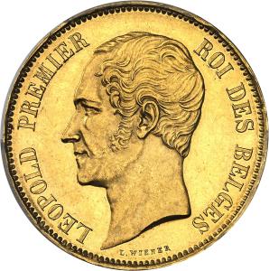 100 frank 1853, Brusel