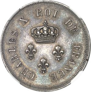 2 frank (1824), Paříž (zkušební ražba)