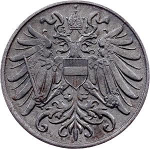 2 haléř 1917, Vídeň
