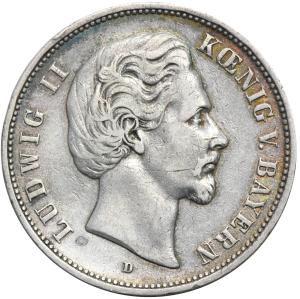 5 mark 1876 D, Mnichov