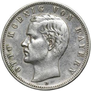 5 mark 1905 D, Mnichov