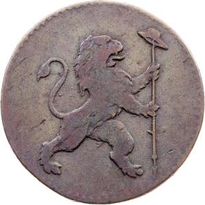 2 liard 1790, Brusel