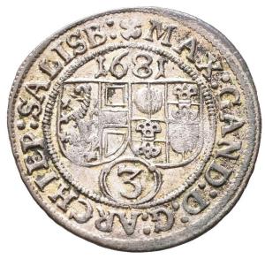 3 krejcar 1681