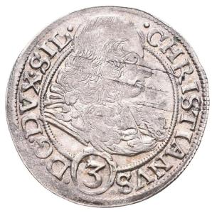 3 krejcar 1669 CB