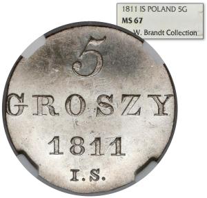 5 groš 1811 IS