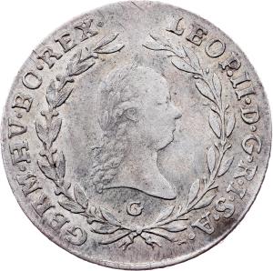20 krejcar 1792 G, Baia Mare