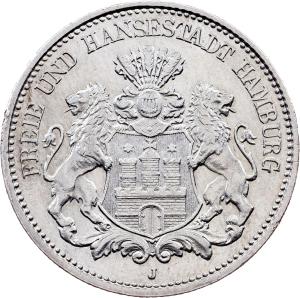 2 mark 1899 J, Hamburk