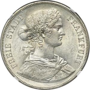 2 tolar 1861, Frankfurt