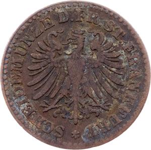 Haléř 1862, Frankfurt