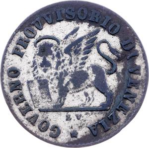 15 centesimo 1848 ZV, Benátky