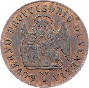 Centesimo 1849 ZV, Benátky