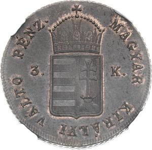 3 krejcar 1849, Baia Mare