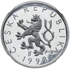 10 haléř 1998, Jablonec nad Nisou