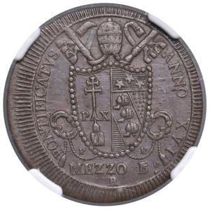 1/2 baiocco 1816 A