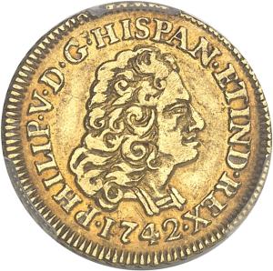 Escudo 1742 JA, Madrid