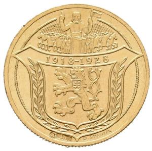 Zlatá medaile (2 dukát) 1928